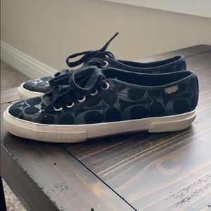 Black Coach Shoes Size 7 Women’s